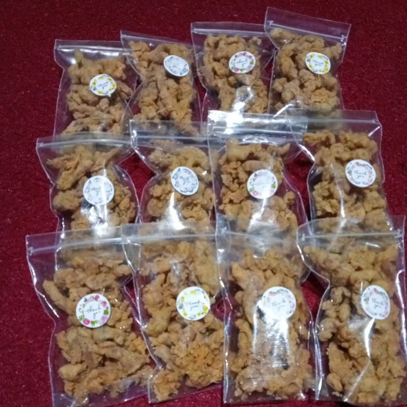 

keripik usus 15000 dpt 5 pcs
