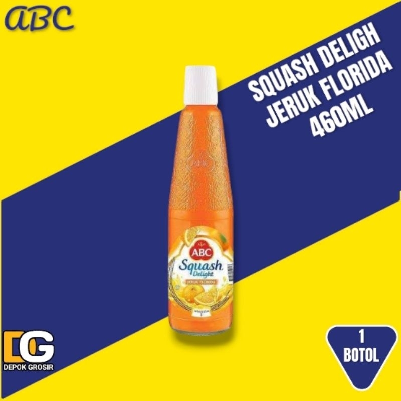 

Sirup Abc Squash Deligh Jeruk Florida 460ml