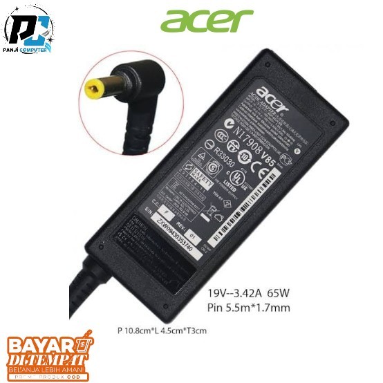 Adaptor Charger Original Laptop Acer Aspire V5-471 V5-471G V5-431