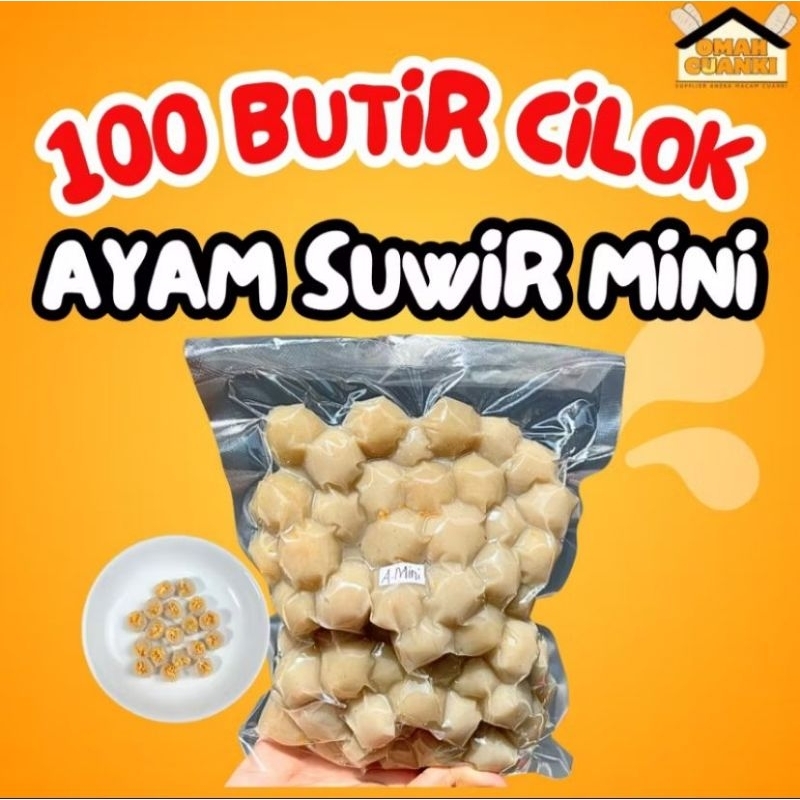 

100 Butir Cilok Ayam Mini
