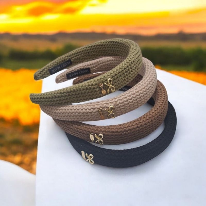 Bando dewasa busa motif rajut