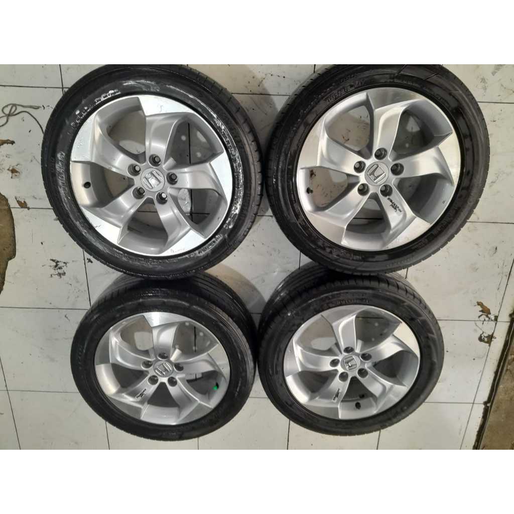velg standar hrv rig 17 pcd 5x114 silver masuk hrv brv grandmax dl