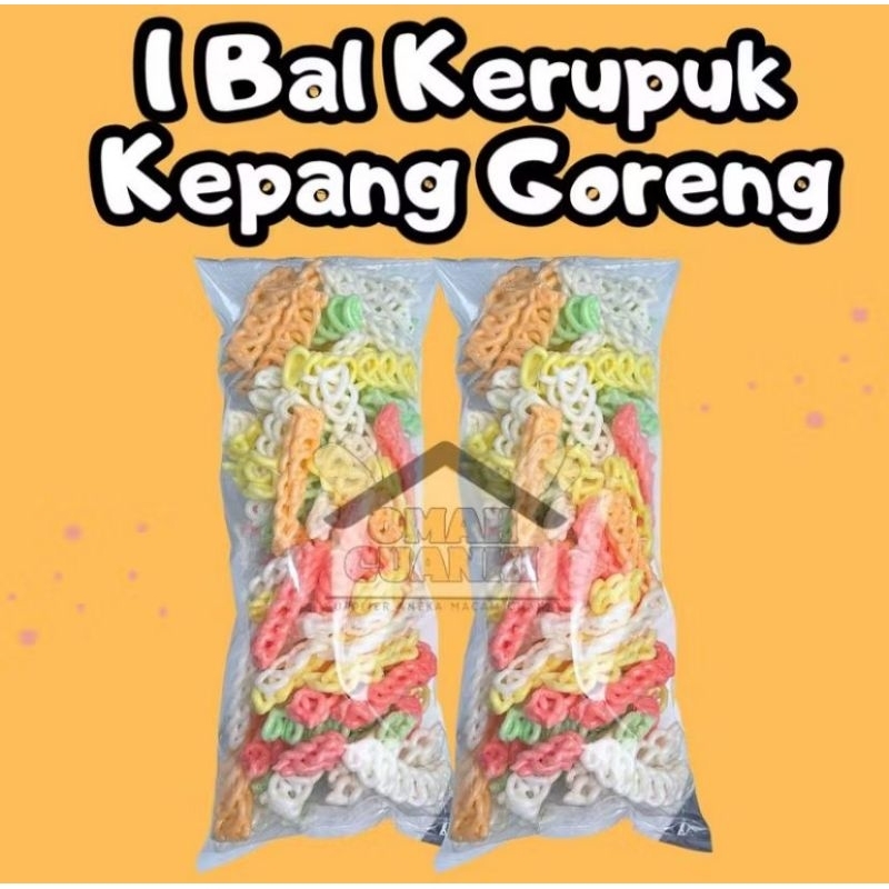 

1 Bal Kerupuk Kepang Goreng Siap Makan