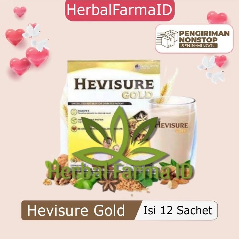 

HEVISURE GOLD MILK SUSU UNTUK DIABETES DAN KENCING MANIS PANKREAS INSULIN ORIGINAL USA