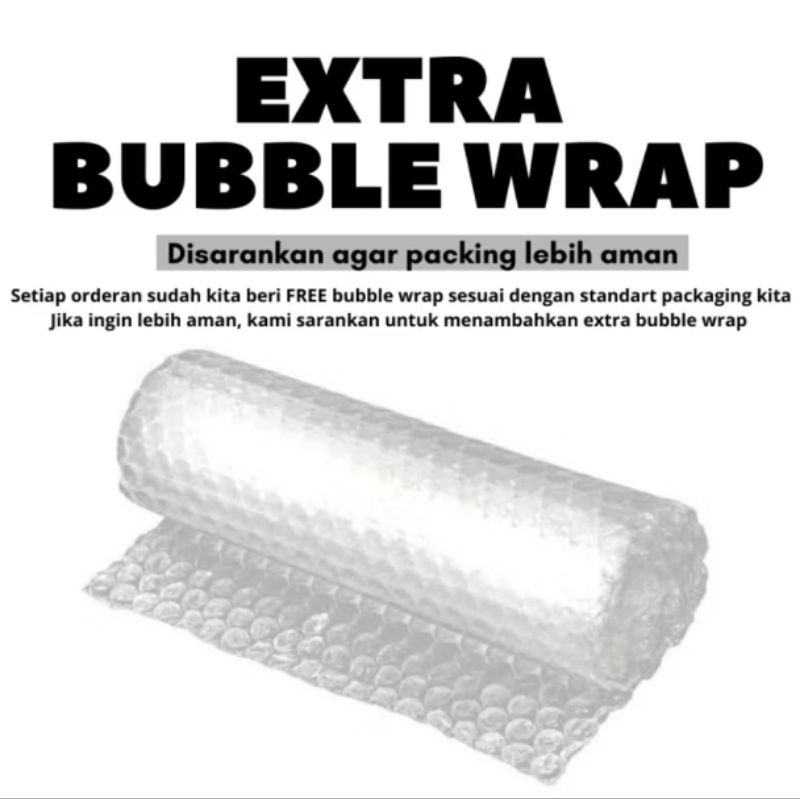 

EXTRA PACKING KARDUS DAN BUBBLE WRAP