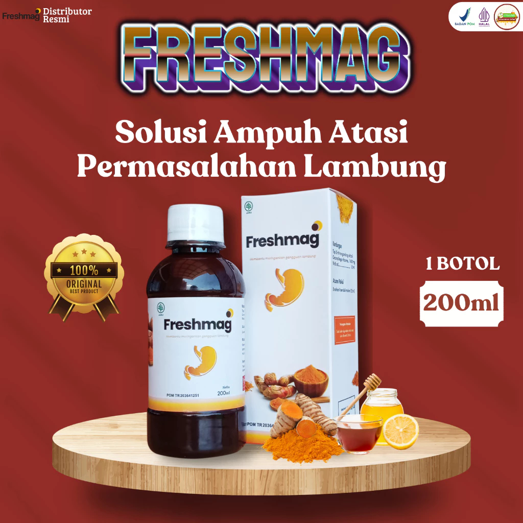 

Terlaris !!! Madu Freshmag 5x Lebih Efektif Sembuhkan Asam Lambung , Maag dan Gerd