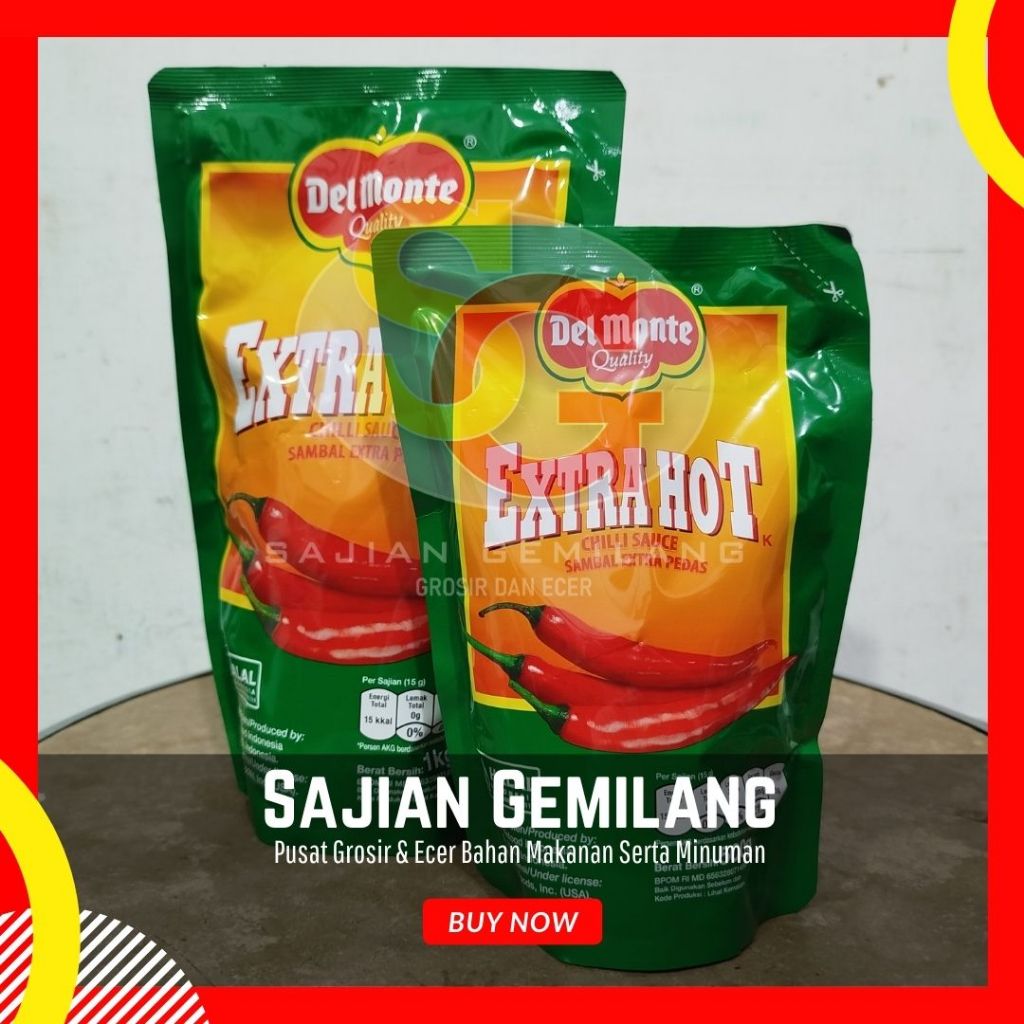 

Del Monte Extra Hot Sambal Termurah - Grosir