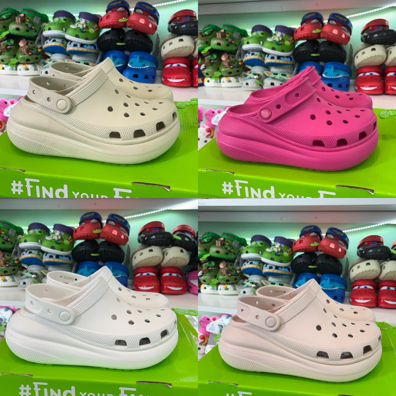 Crocs Crush Clog / Sandal Classic crush Clog / Sandal wanita Crocs crush / Sandal Crocs Crush