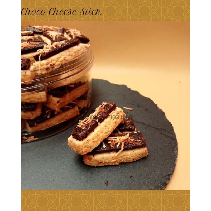 

choco cheese stick / kue lebaran / cookies / dapurrama