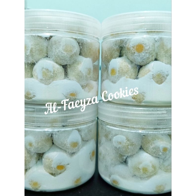 

Kue Kering Putri Salju Halal (Toples 400ml) Snow White Cookies