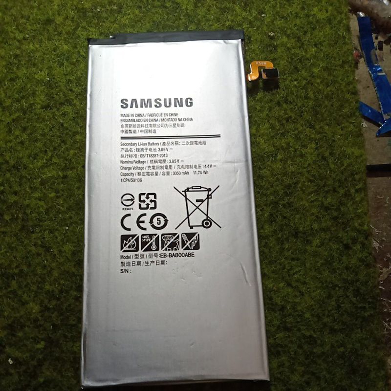 baterai Samsung A800 A8 2015 original normal