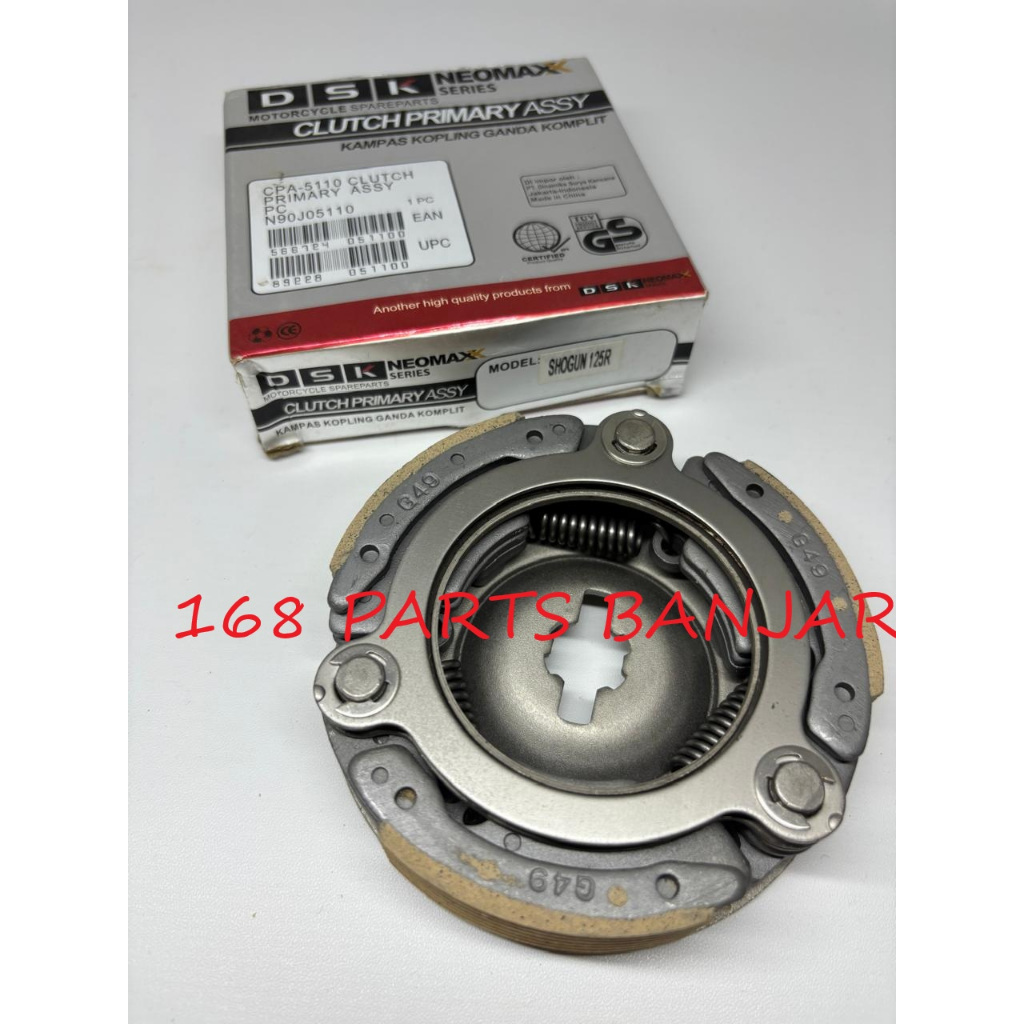 Dsk Neomaxx Kampas / Kopling Ganda Assy Suzuki Shogun 125R Shogun 125Sp Shogun 125 Rr Nr