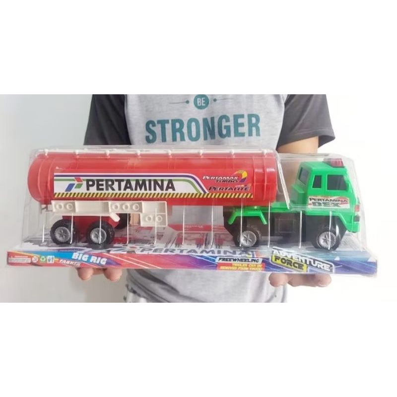Mainan Mobil Truck Tanki Pertamina Panjang