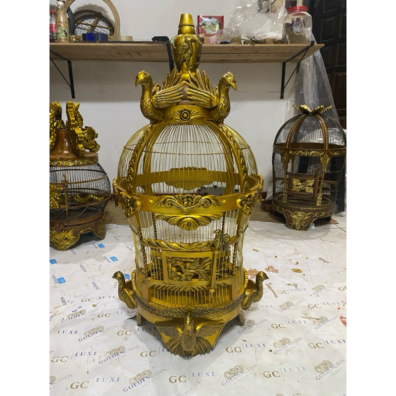 Sangkar Perkutut kayu Jati / Sangkar Jemur Perkutut Istimewa