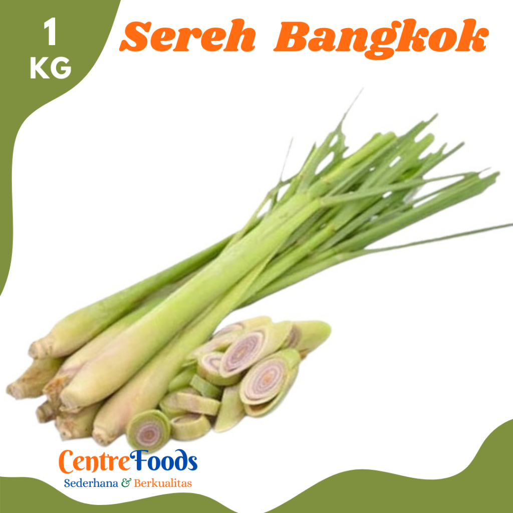 

SEREH Bangkok - Serai Batang Besar Fresh | 1.000gr [ Harga Per KG ]
