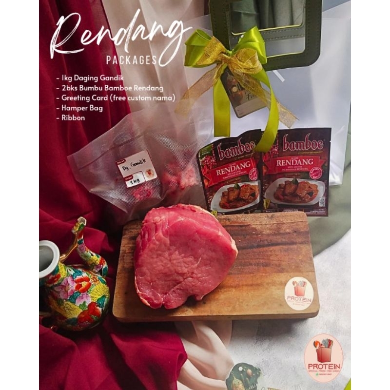 

RENDANG PACKAGES HAMPERS / DAGING GANDIK / RENDANG DAGING / HAMPERS DAGING LEBARAN MURAH / TRADISIONAL. HAMPERS / IED HAMPERS
