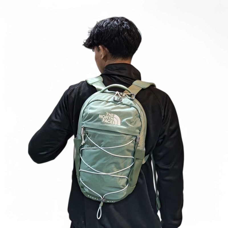 Tas Mini , The North Face Borealis Backpack Cave Green 10L 100%Original