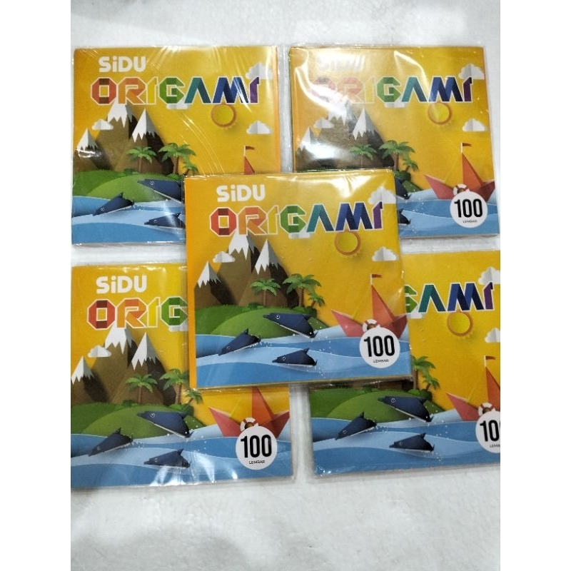 

ORIGAMI 12X12 MERK SINAR DUNIA O