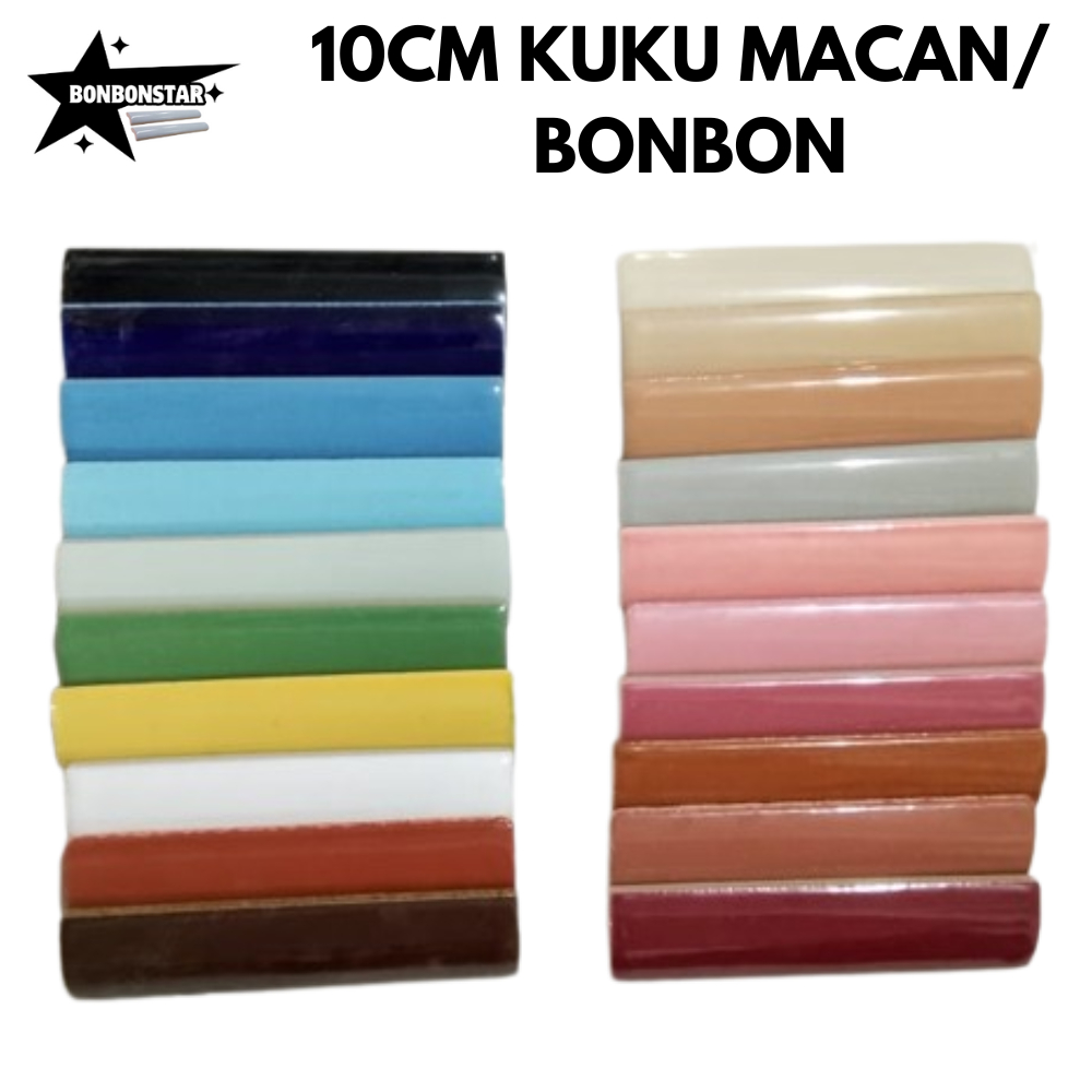 Kuku macan keramik sudut 10cm x 3 cm [Kuku Macan 10cm P]