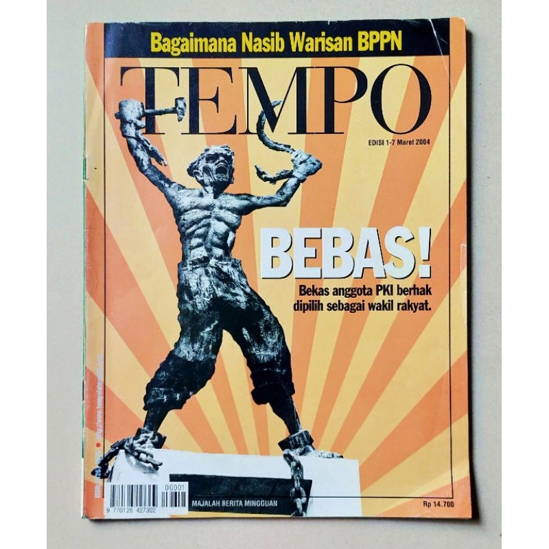 Majalah Tempo 1 Maret 2004 : Bekas Anggota PK1 Berhak Dipilih - Festival Film Berlin