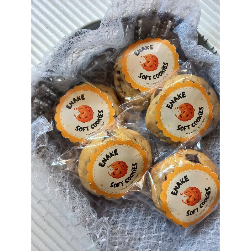 

ENAKE Soft Cookies Soft baked (Minimal 3 Pcs)