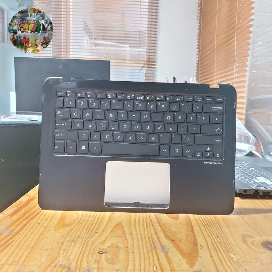 Palmrest Keyboard Asus Laptop ASUS Zenbook Flip UX360 UX360C UX360CA UX360U UX360UA Second Copotan O