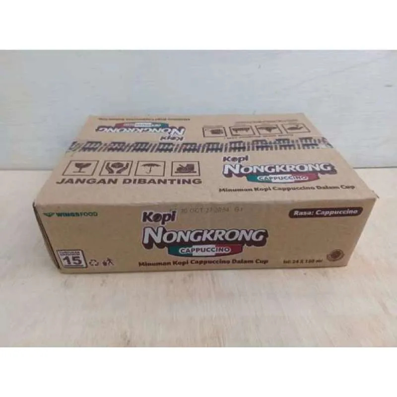 

Kopi Nongkrong Cappuccino Karton [ 24 X 150 mL]