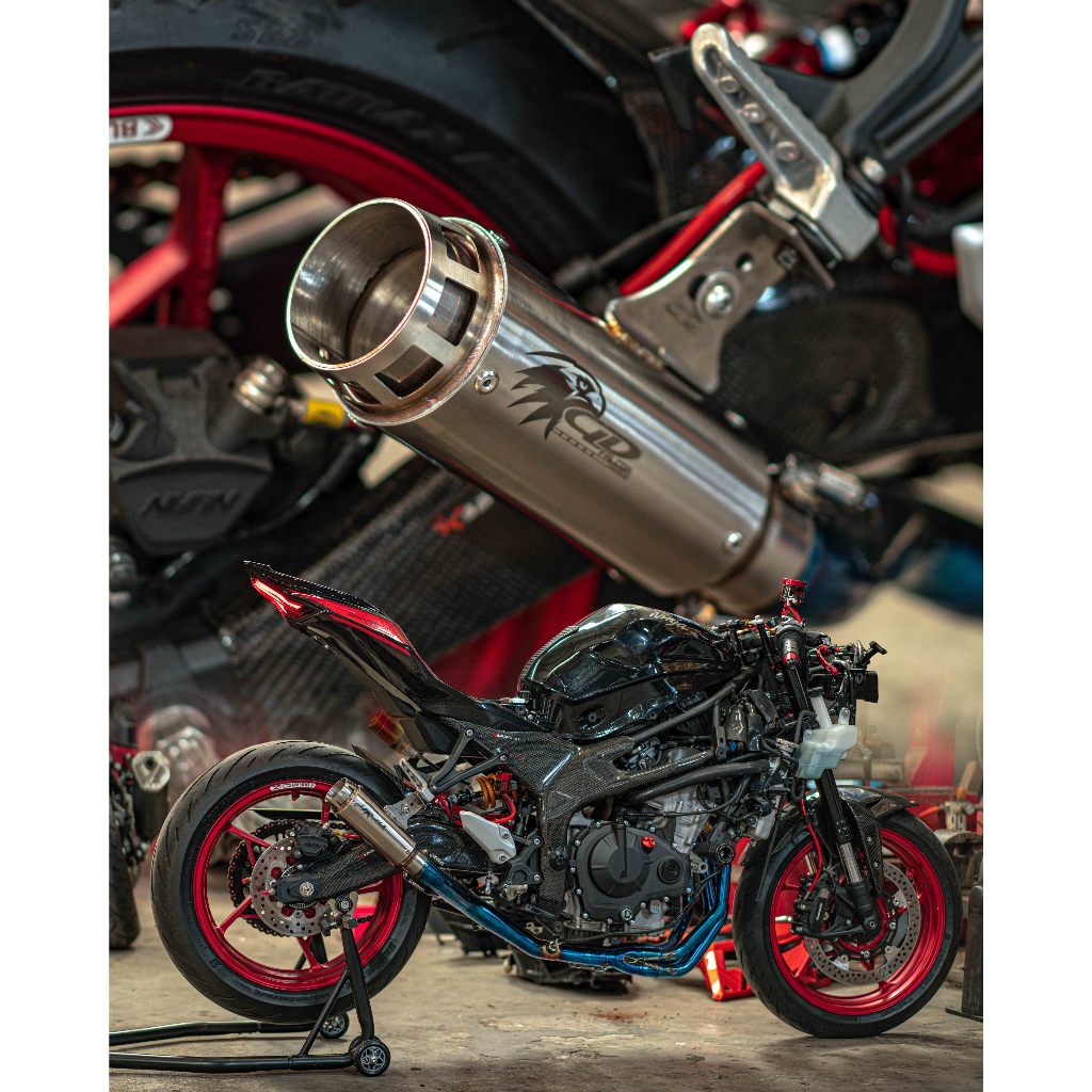KNALPOT ZX25R CLD Falcon Full System Kawasaki nINJA ZX25R