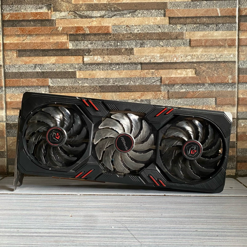 VGA RX 6600XT ASROCK PHANTOM GAMING  8GB GDDR6 UNIT NORMAL BERGARANSI