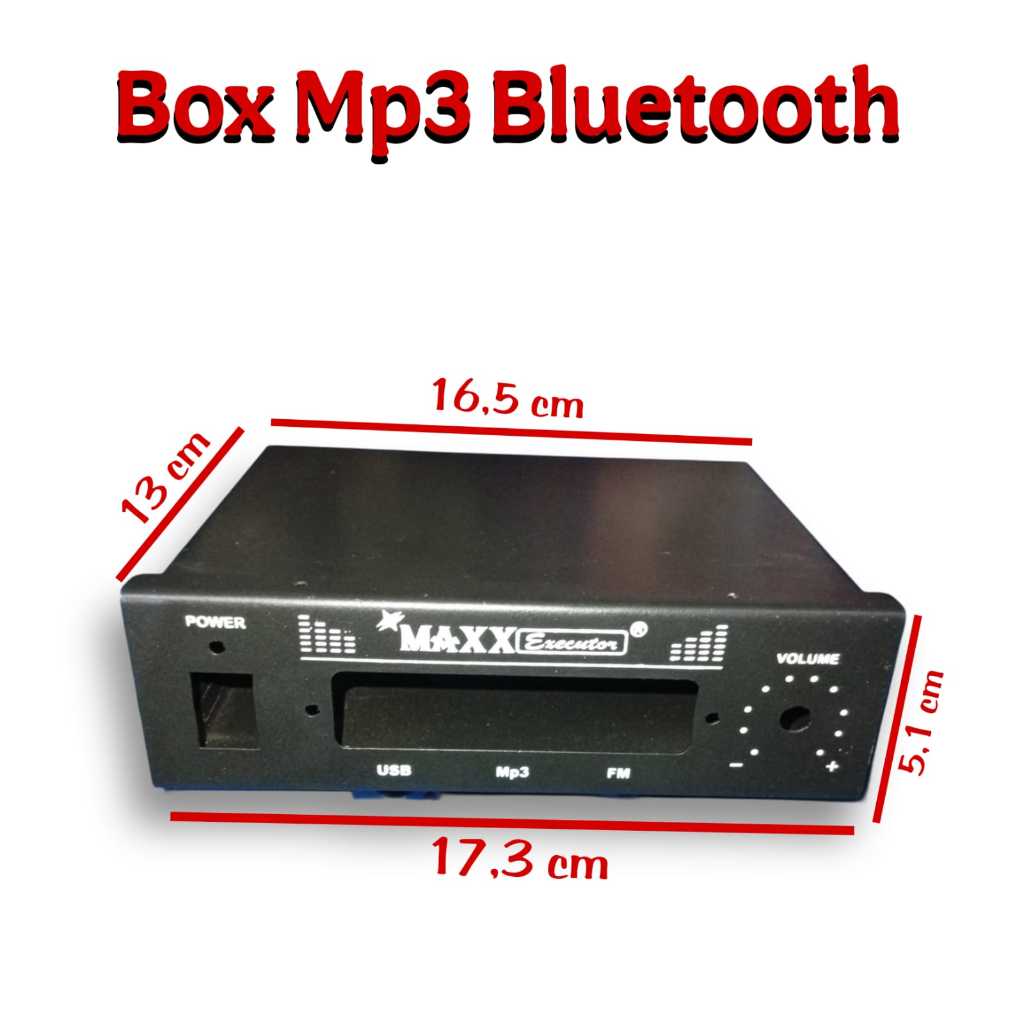 BOX MODUL MP3 BLUETOOTH DAN PLAT BESI MP3 BLUETOOTH