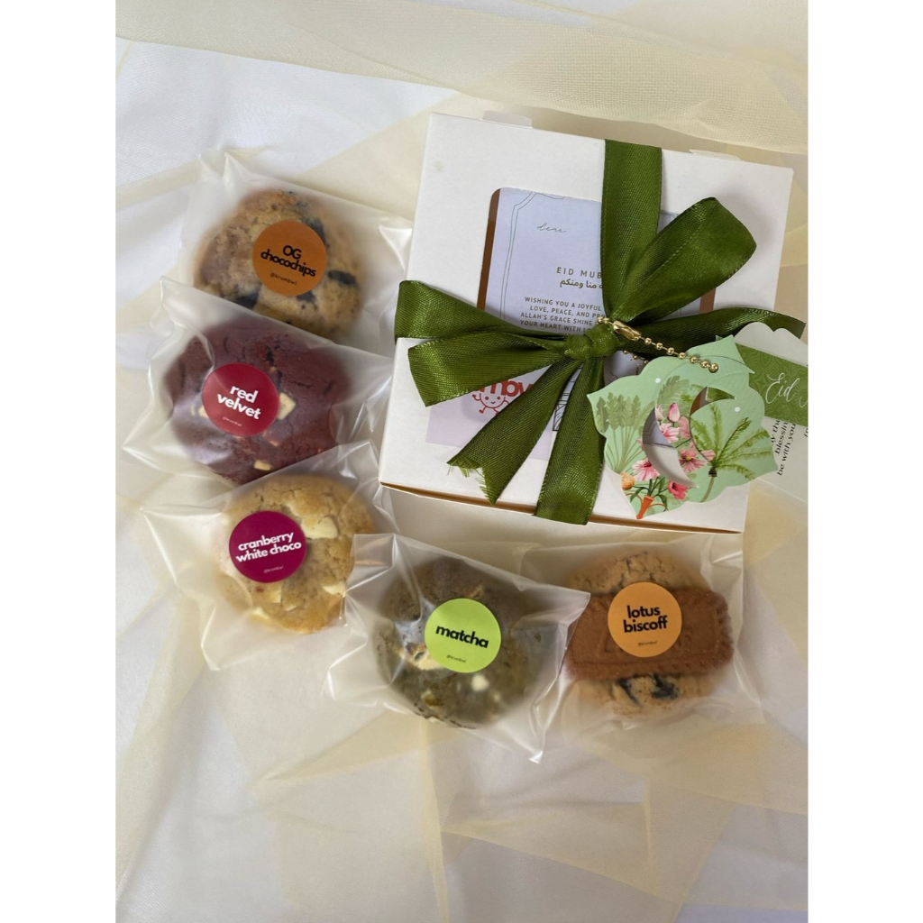 

HAMPERS LEBARAN 2025 / Hampers MINA SERIES by krumbwl - soft cookies hampers