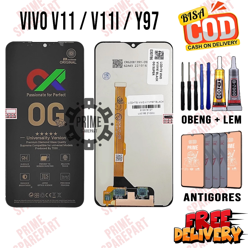 Lcd Touchscreen VIVO V11 / V11I / Y97 Original Oem Lcd VIVO V11 / V11I / Y97 Fullset