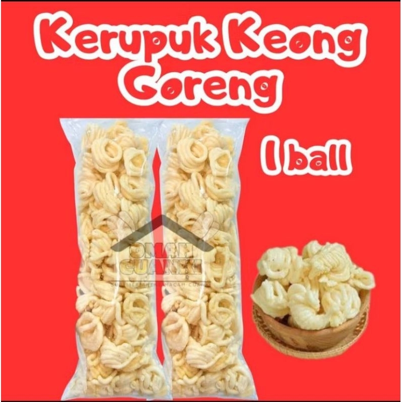 

1 Bal Kerupuk Keong Goreng Kerupuk Sanggul