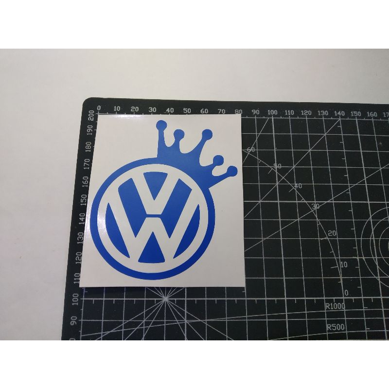 stiker cutting vw