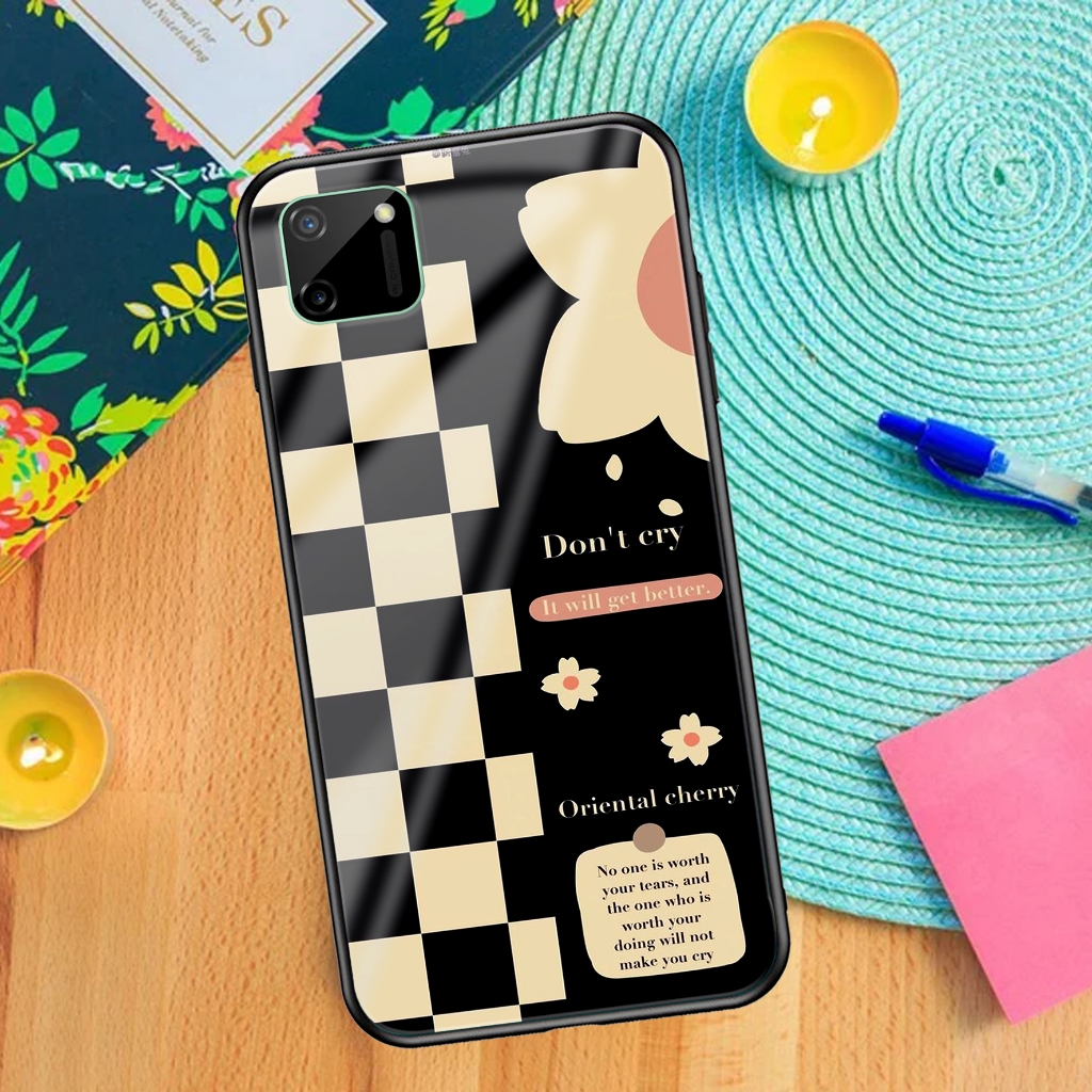 Case Realme C11 2020 - Casing Hp Realme C11 2020 - Motif ( BUNGA ) - Silikon Hp Realme C11 2020 - So