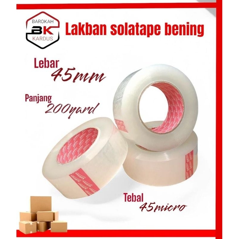 

LAKBAN SOLATAPE BENING 2YARD