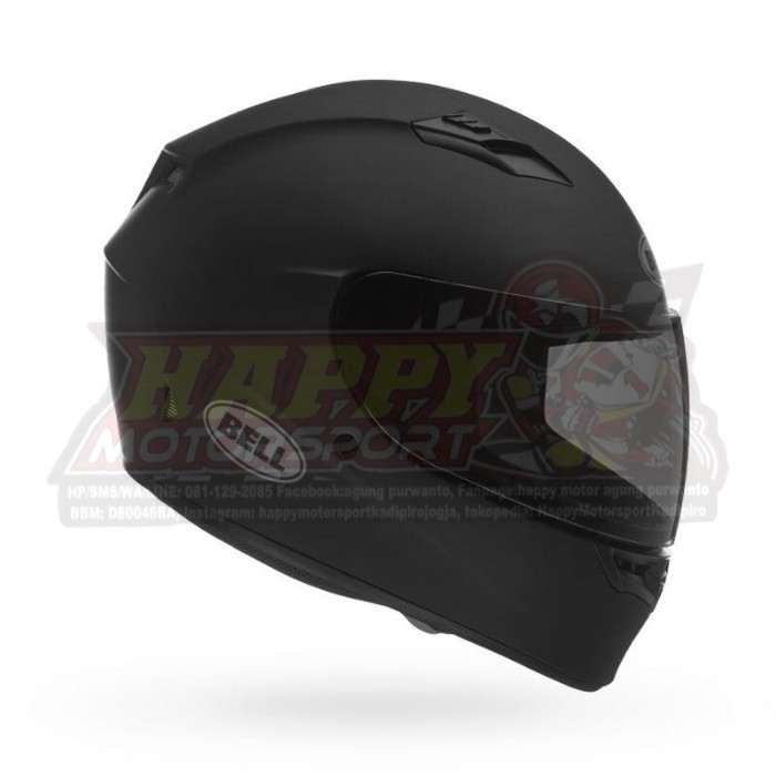 Helm Bell Qualifier Matte Black Full Face