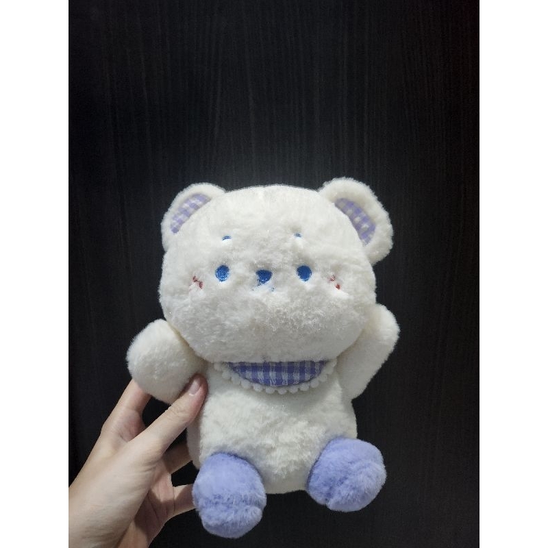 Boneka Putih Lucu Beruang Mainan Anak