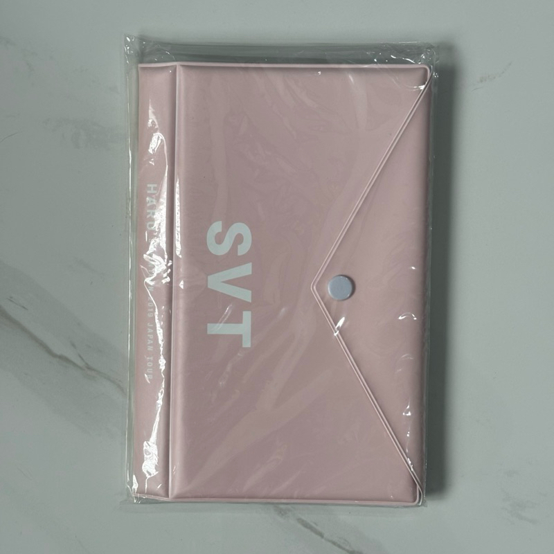 SEVENTEEN SVT OFFICIAL MD HARU JAPAN TOUR TRADING CARD PHOTOCARD FILE BINDER PRELOVED UNSEALED + TC 