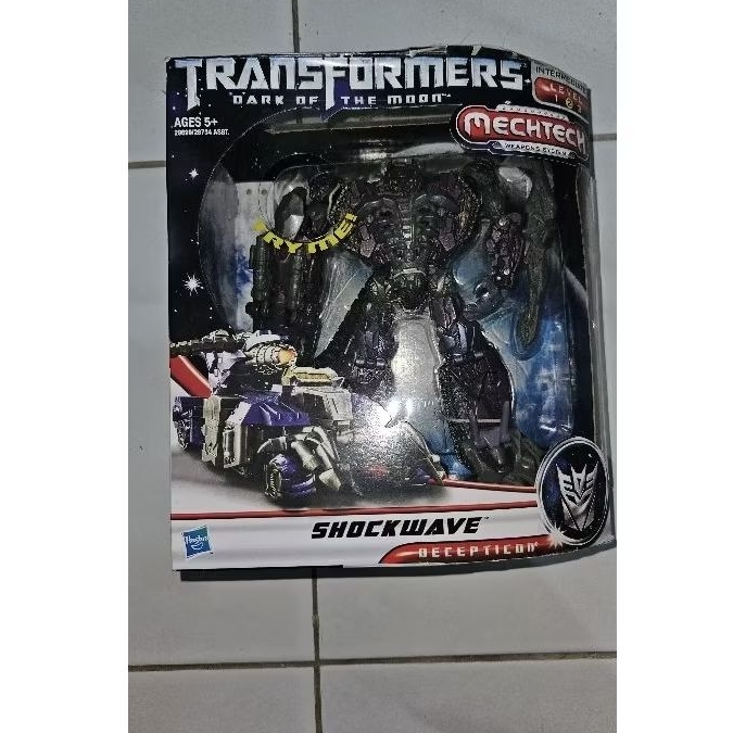 Original Hasbro Transformers DOTM Movie Voyager Class Mechtech Shockwave