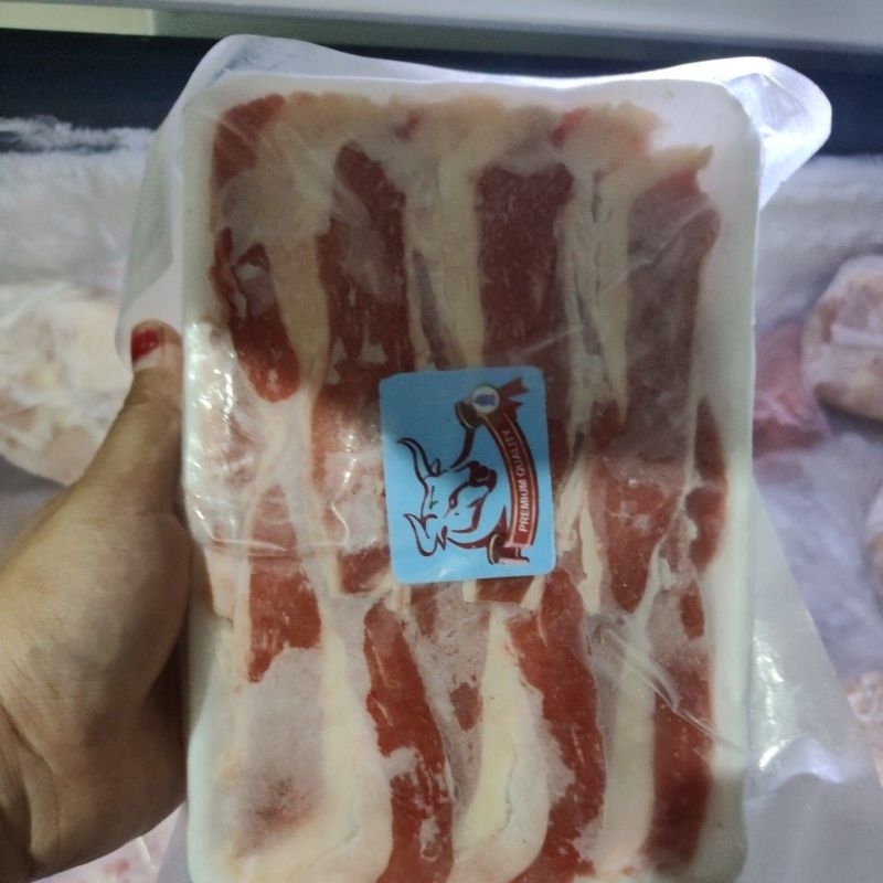 

slice beef