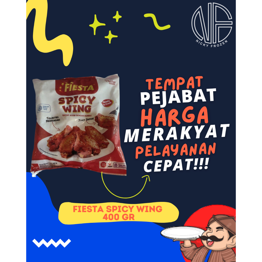 

FIESTA SPICY WING 400 GR