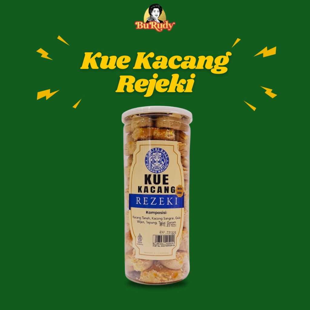 

Kue Kacang REJEKI 500g - Kue Kering