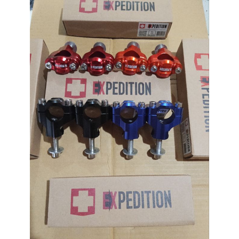 Raiser Stang Motor EXPEDITION Peninggi Stang Fatbar Protaper Crf 150l Klx Wr155 Dtracker Supermoto