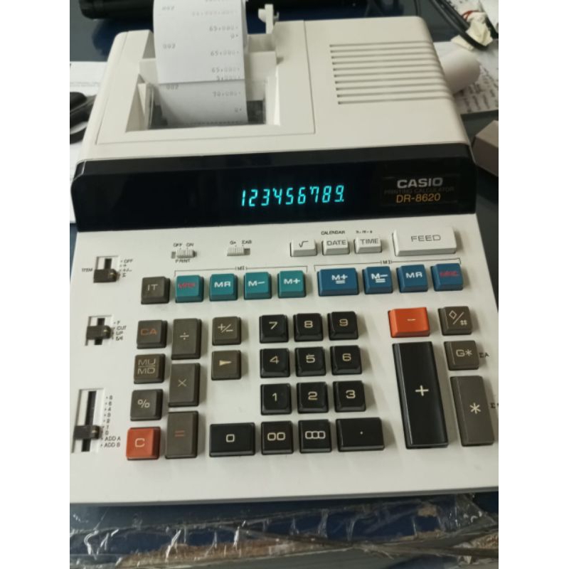 

Kalkulator Casio DR-8620 Baru/kalkulator kasir/kalkulator printing