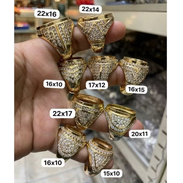 1 KODI RING ALPAKA ZIRCON MICROSETTING TABUR