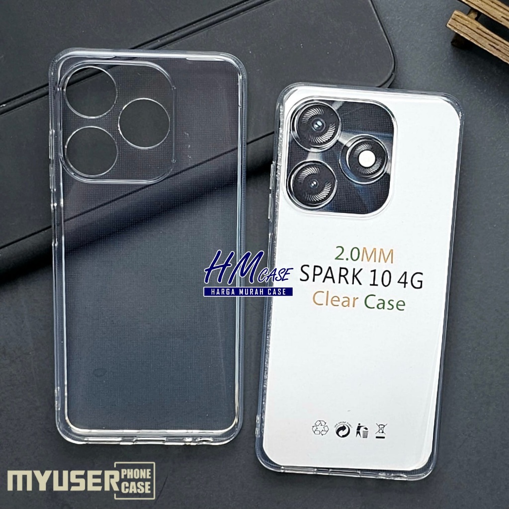 Case Tecno Spark 10c Tecno Spark 10 Nfc Tecno Spark 10 Pro Nfc Clear HD case soft Case Ultra Clear c