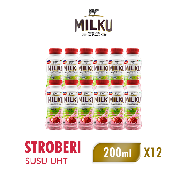 

MILKU STRAWBERRY 1 KARTON ISI 12PCS