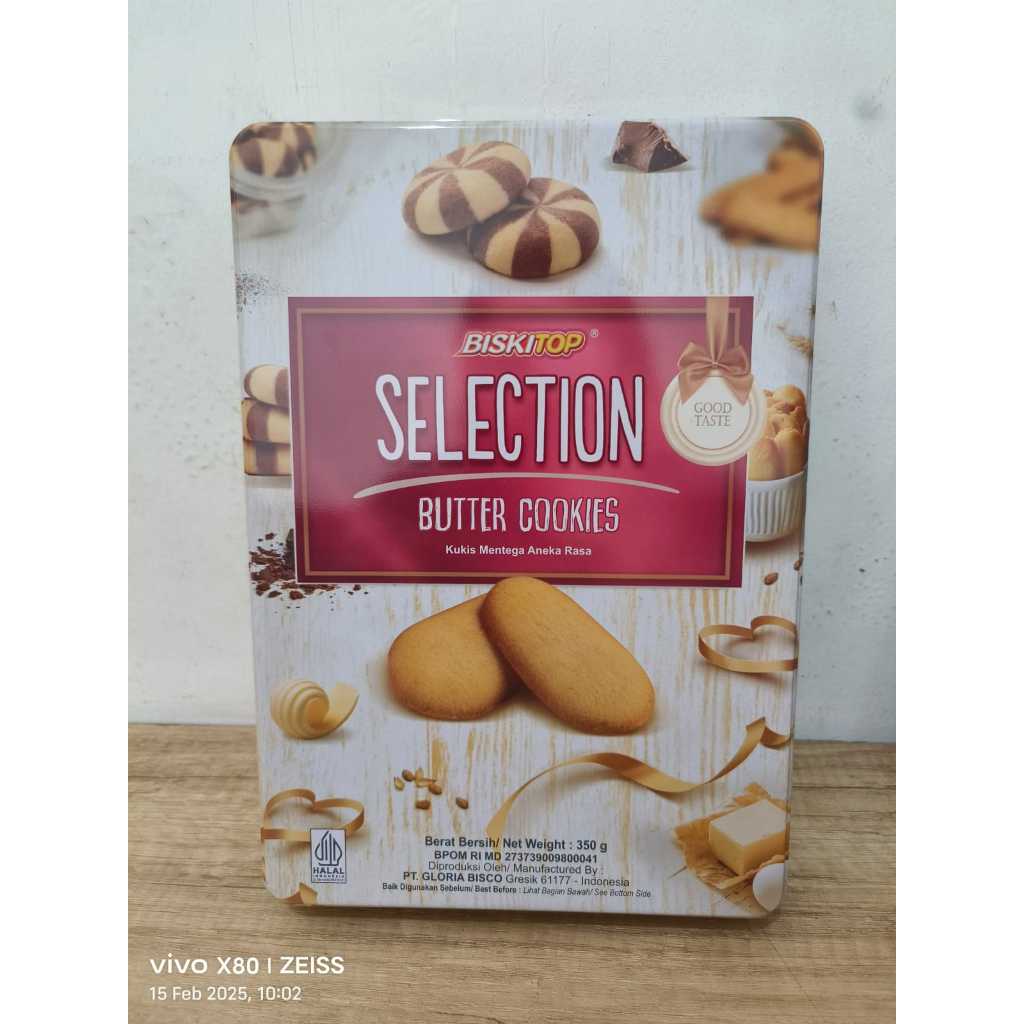 

biskitop selection buter cokies 350 gr