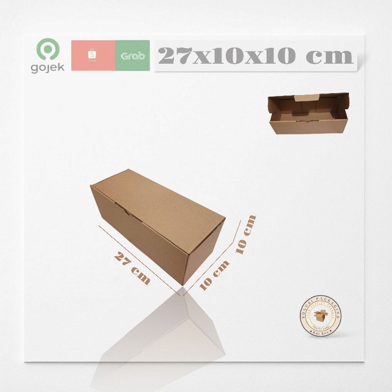 

kardus ukuran 27x10x10 cm die cut model pizza
